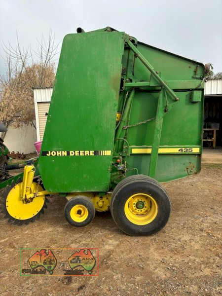 John Deere 435 round baler, 4ft bale, twine only - photo 5