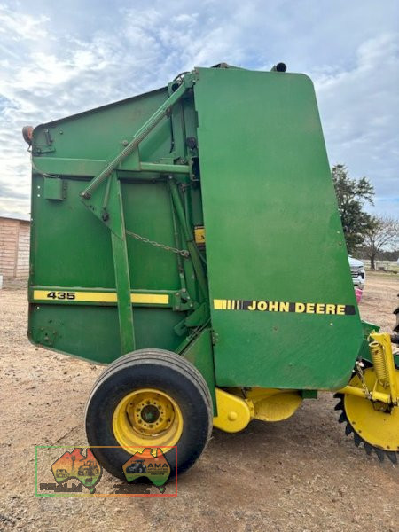 John Deere 435 round baler, 4ft bale, twine only - photo 4