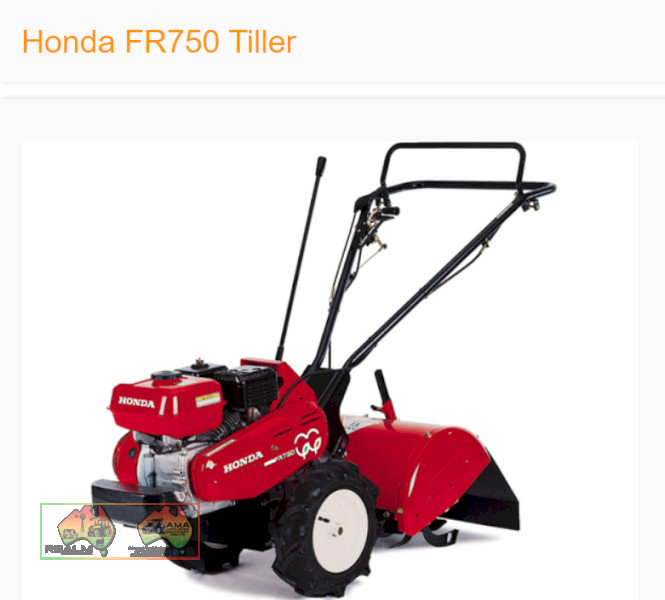 Honda FR750 Tiller (Kyabram Vic) - photo 9