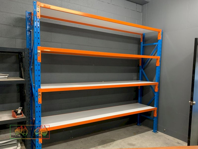 Dexion Single Bay, 4 Shelf Pallet Racking (Compete)