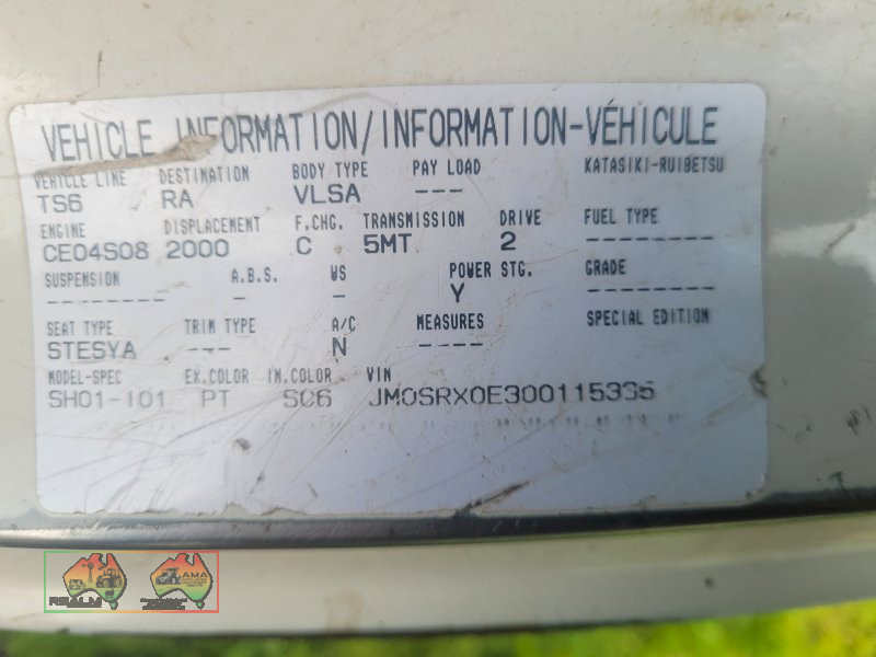 1999 Mazda E2000 Econovan (Kyabram Vic) - photo 11