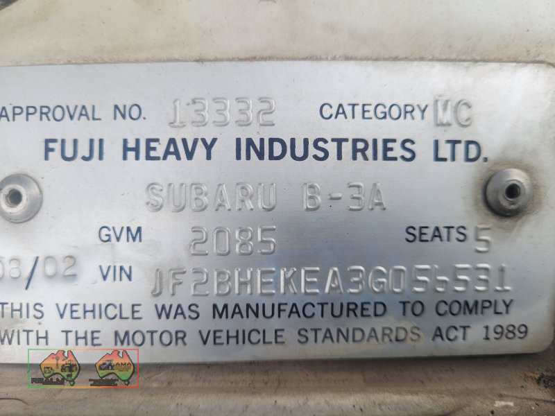 2002 Subaru Outback H6.3 (Kyabram Vic) - photo 22