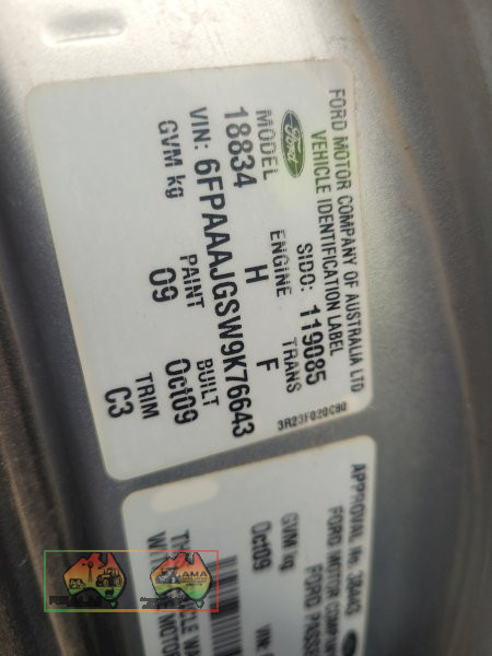 2009 Ford G6 Limited Edition (Kyabram Vic) - photo 20