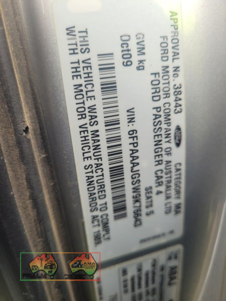 2009 Ford G6 Limited Edition (Kyabram Vic) - photo 19