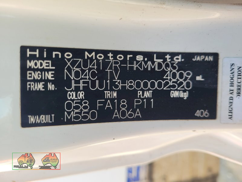 2008 Hino 300 Van Truck (Kyabram Vic) - photo 20