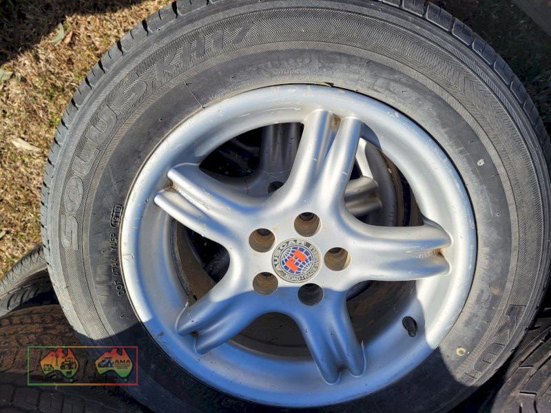 4x Auscar Alloy Rims (Kyabram Vic) - photo 2
