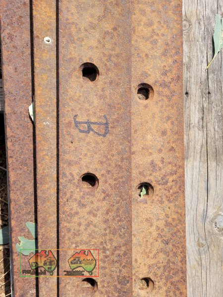 6x 6ft  Grater Blade Edges ~ B (Kyabram Vic.) - photo 1