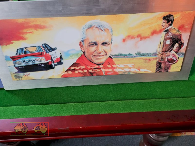 Signed Peter Brock Panorama Print (Kyabram Vic.) - photo 2