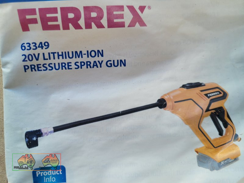 New Ferrex Pressure Spray Gun (Kyabram Vic.)