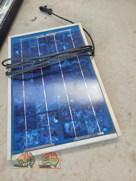 Solarex 12v Camping Solar Panel (Kyabram Vic.)