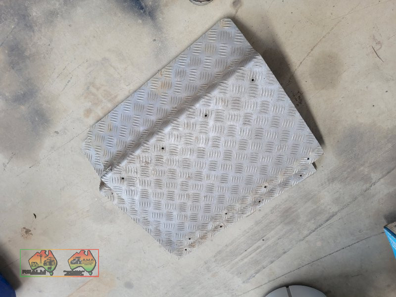 4x Checker Plate Aluminium Water Guards (Kyabram Vic.)