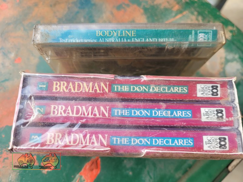 Sir Donald Bradman Bodyline Tapes (Kyabram Vic.) - photo 2