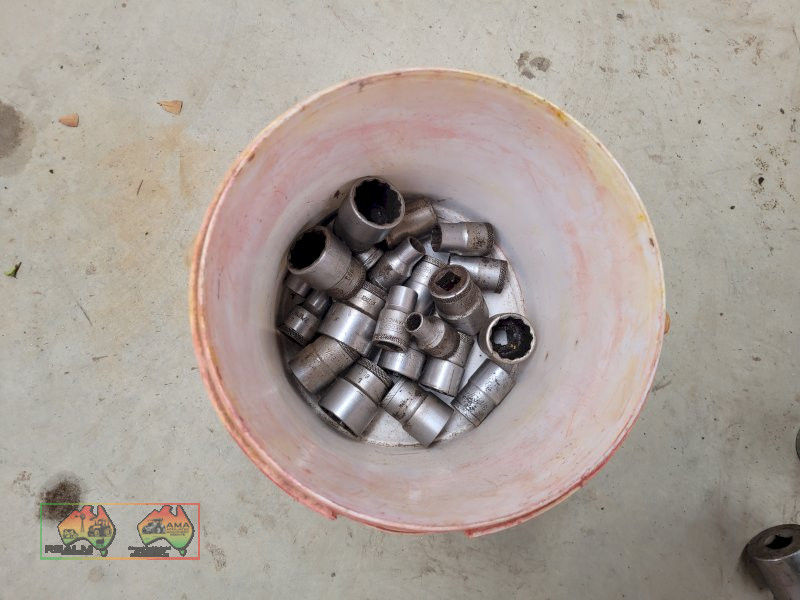 Bucket of 1/2 Drive Whitworth Sockets (Kyabram Vic.)
