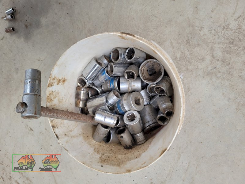 Bucket of Metric Sockets 1/2 Drive (Kyabram Vic.)