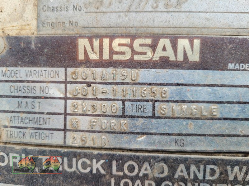 Nissan 15 Forklift (Kyabram Vic.) - photo 7