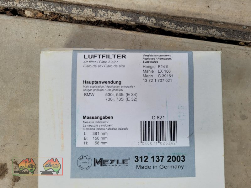 BMW Air Filter suit E32 & E34 - photo 2