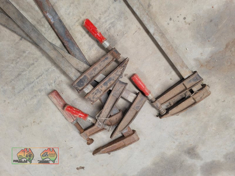 4x Adjustable Builder's Clamps (Kyabram Vic.)