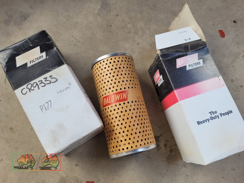 2x Baldwin P177 Lube or Fuel Element Filters - photo 1