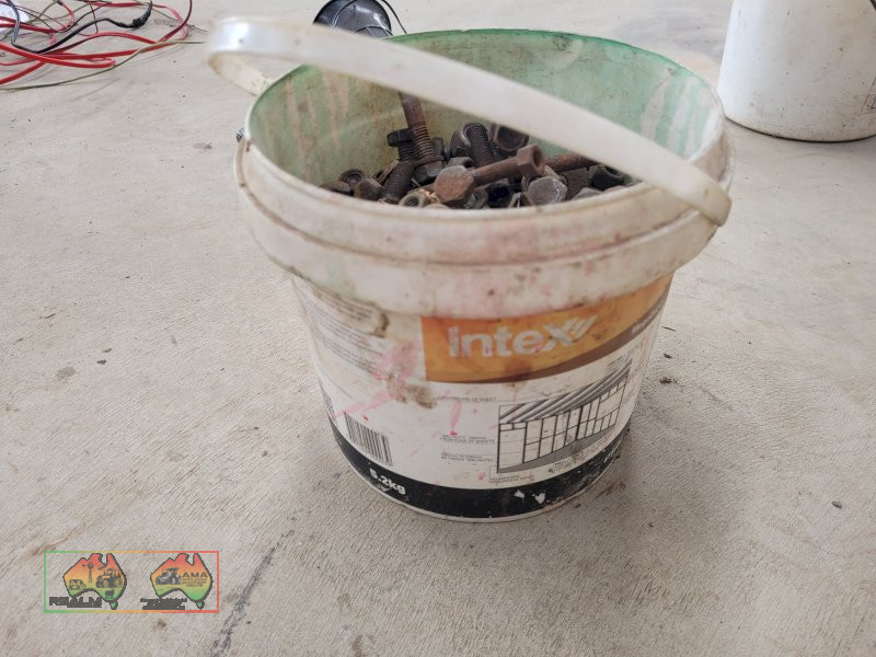 Plastic Bucket of Assorted Bolts (Kyabram Vic.)