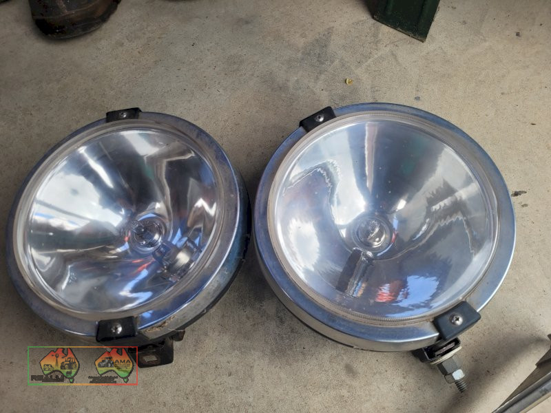 Pair of 8" Halogen Truck Driving Lights (Kyabram Vic.)
