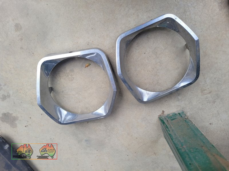 Pair of Holden HR Headlight Surrounds (Kyabram Vic.) - photo 2