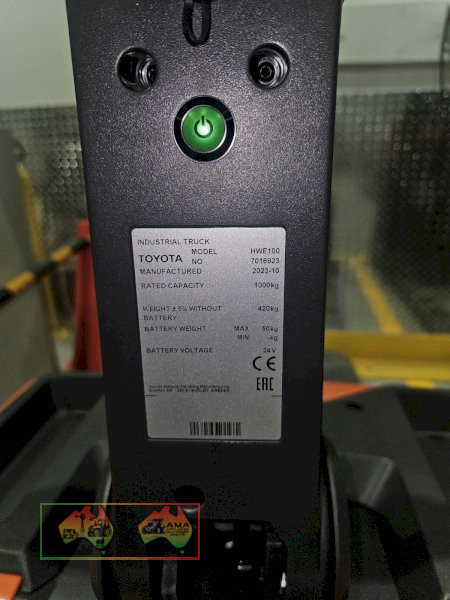 Fork Lift - Pallet Stacker - 2023 Toyota HWE100 Walkie Stacker - photo 6