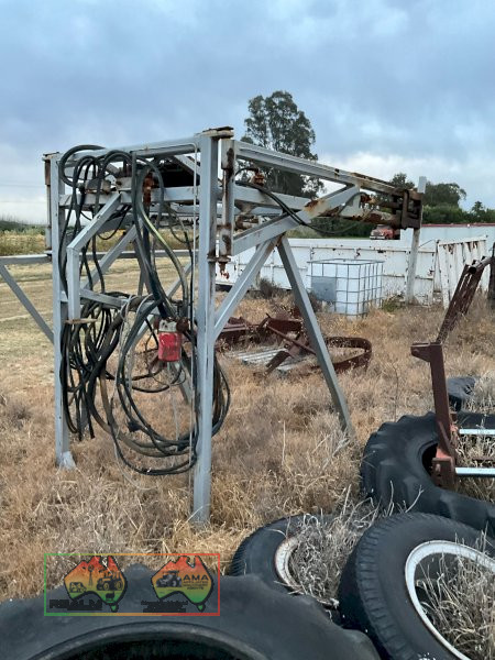3 row sprayer frame