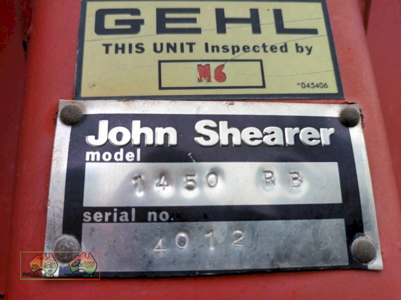 John Shearer/Gehl Round Baler - photo 6