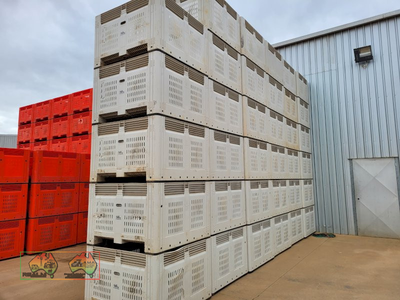 White Plastic Fruit Bins ($/Bin)