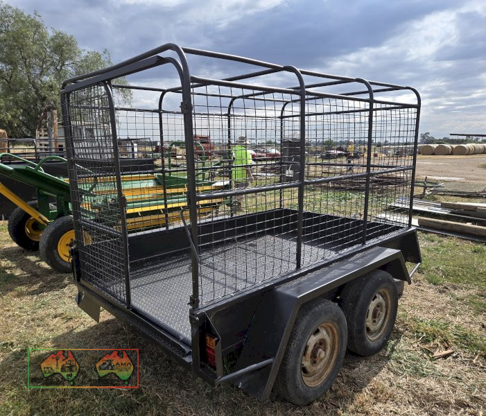 8x5 Tandem Trailer with Crate - photo 4