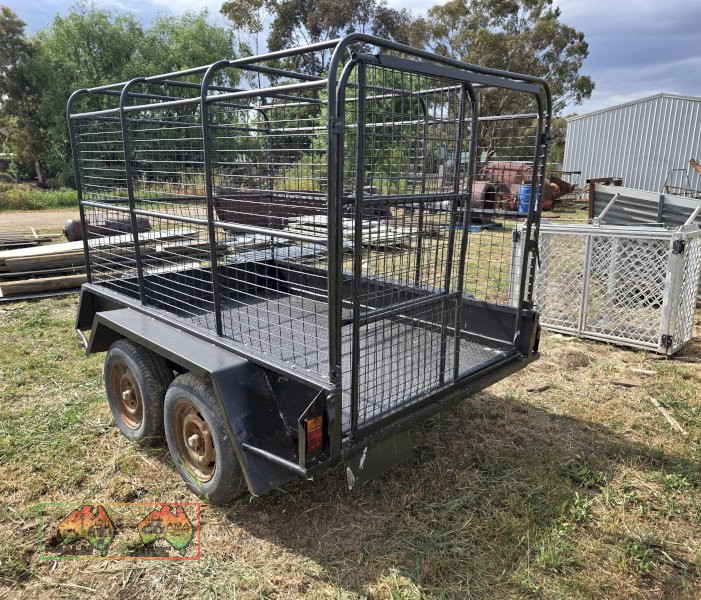 8x5 Tandem Trailer with Crate - photo 3