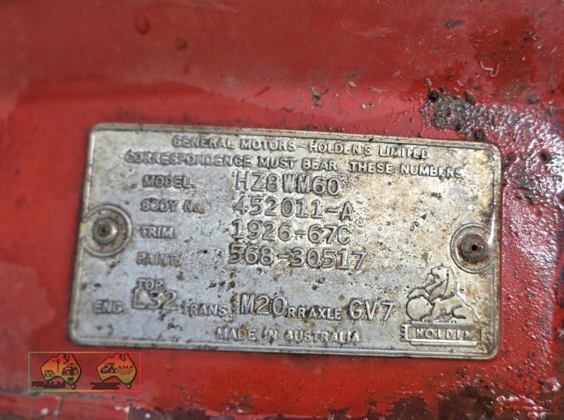 1979 Holden HZ 1 Tonner (Rolling Chassis) - photo 14