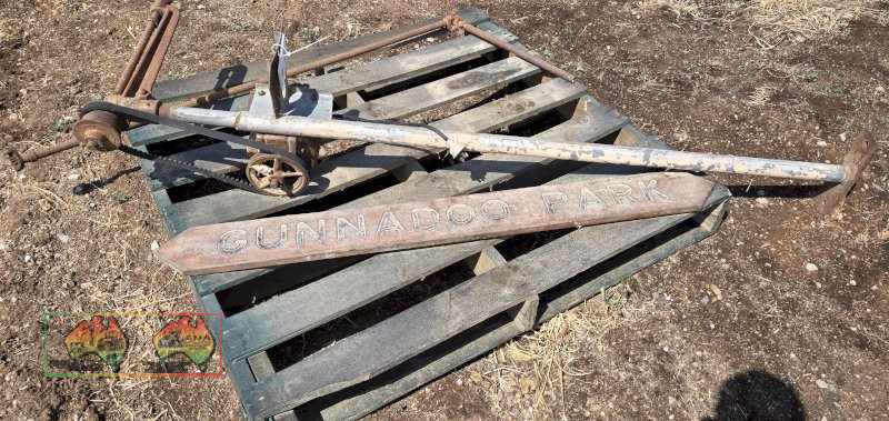 Antique Shearing Plant & Farm Sign