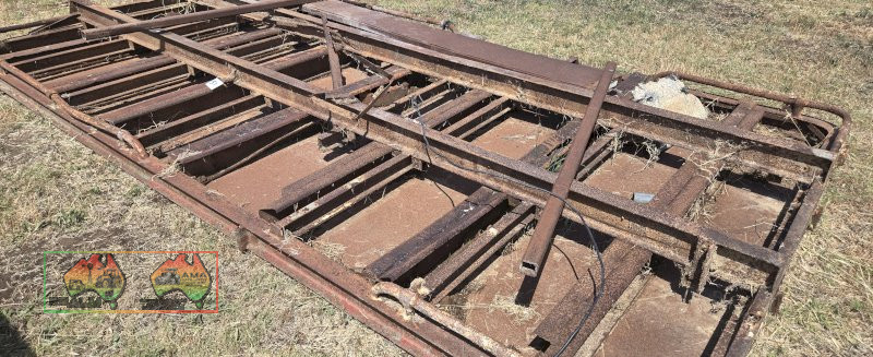 Solid Steel Truck Tray with Checkerplate Deck (15ft x 7'10") - photo 3