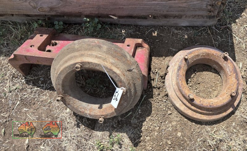 IH Front Weight Frame & 2x Front Wheel Weights - photo 2