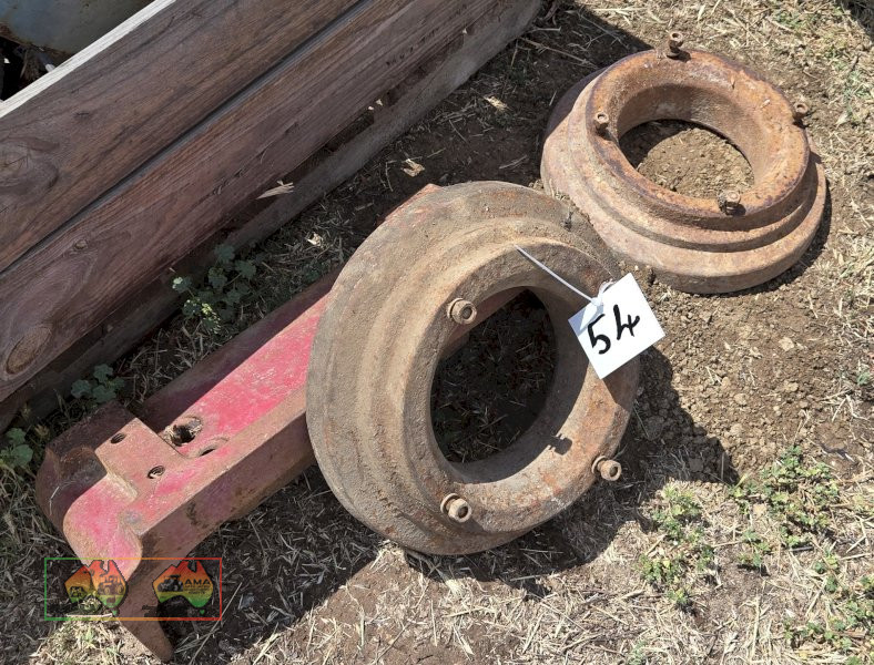 IH Front Weight Frame & 2x Front Wheel Weights - photo 3