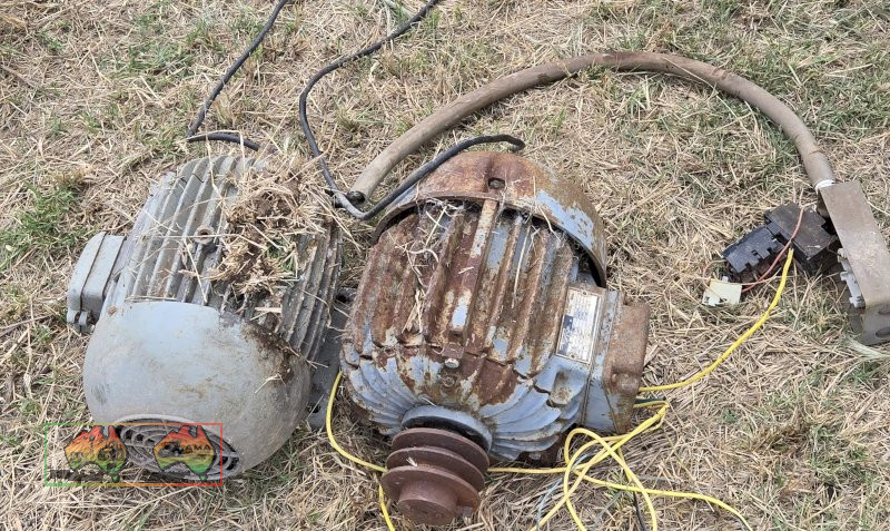 2x Electric Motors (5.5Hp Single & 2Hp 3-Phase) - photo 2