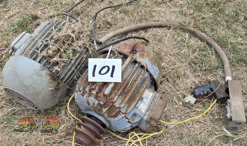 2x Electric Motors (5.5Hp Single & 2Hp 3-Phase) - photo 3