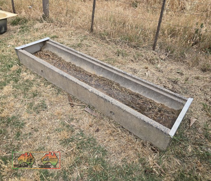 8ft Concrete Feed Trough