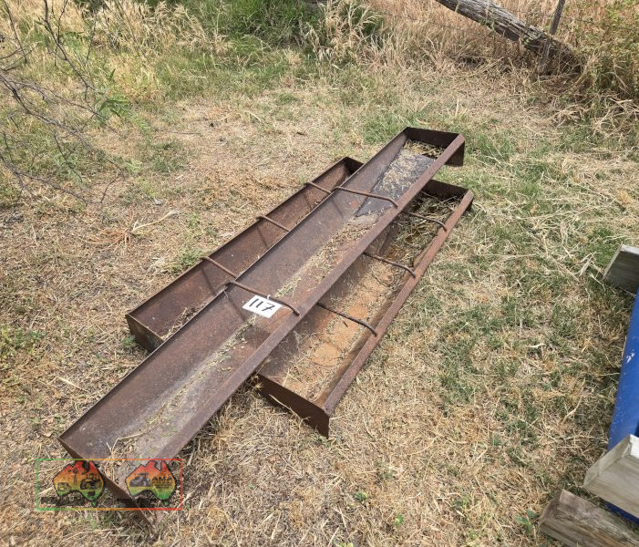 3x Steel Pig Feeders - photo 3