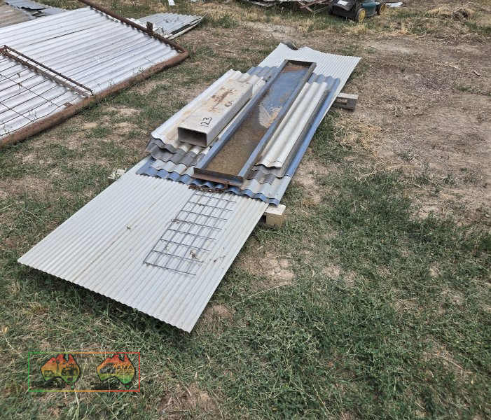 Corrugated Iron & Trailer Gate