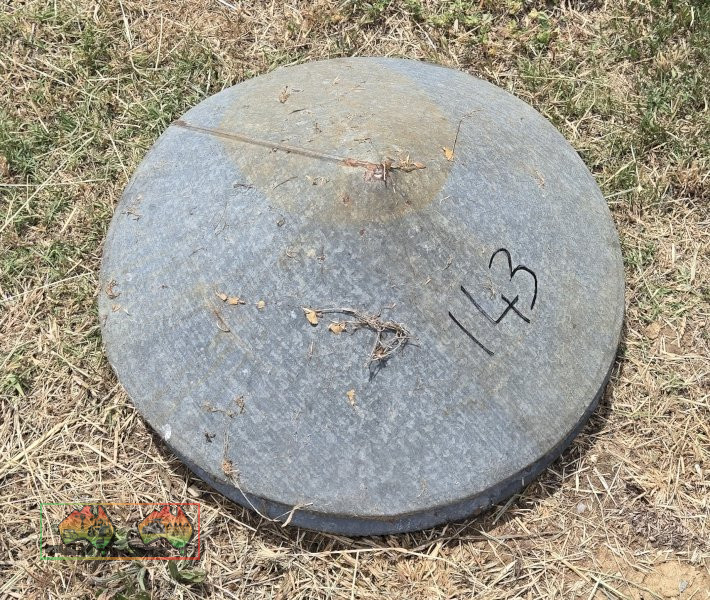 2x Feed Bin Lids (Suit 44gal Drums)