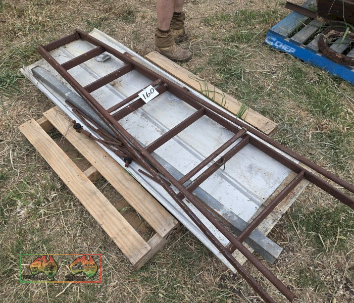 Aluminium Roof Sheets & Step Ladder