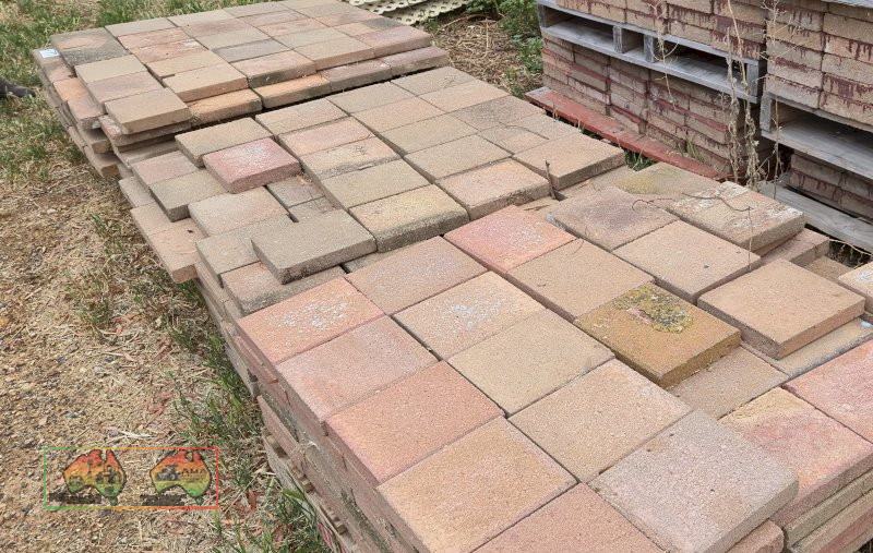 3x Pallets of Cement Pavers