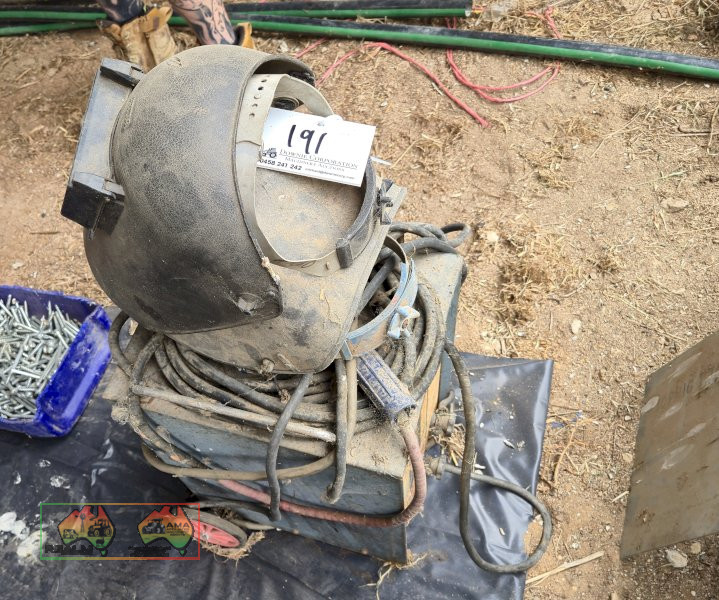 Transarc Junior 130 Arc Welder & 2 Helmets