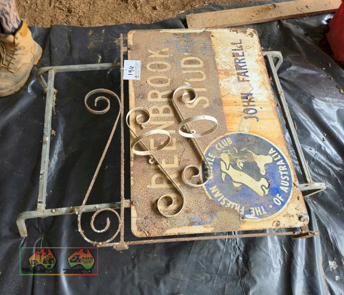Dog Bed Frame & Farm Sign - photo 3