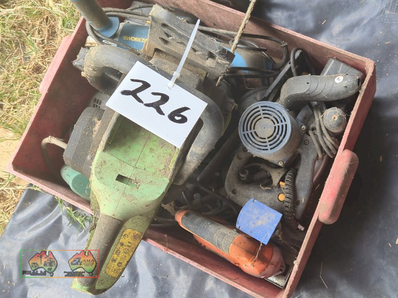 Battery Chainsaw & Assorted Power Tools