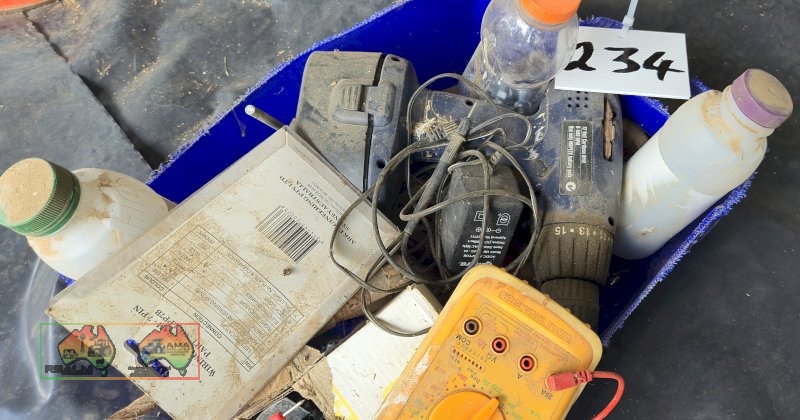 Electric Drill, Multi-meter & Sundries - photo 3