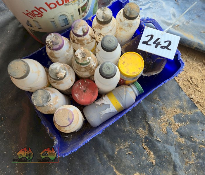 Bottles of Assorted Screws & Nails - photo 2
