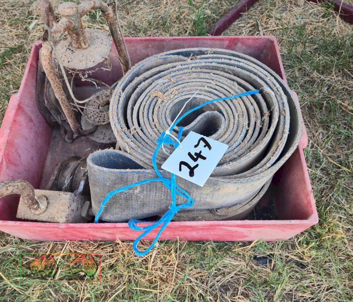 Flat Belt, 2x Pulleys & Kero Lamp